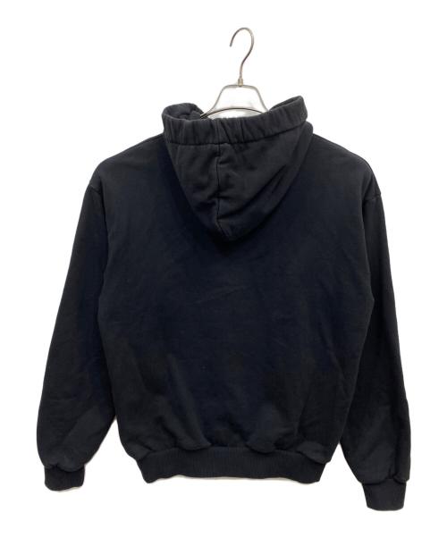 CELINE（セリーヌ）CELINE (セリーヌ) ルーズ フーディー ブラック サイズ:Sの古着・服飾アイテム