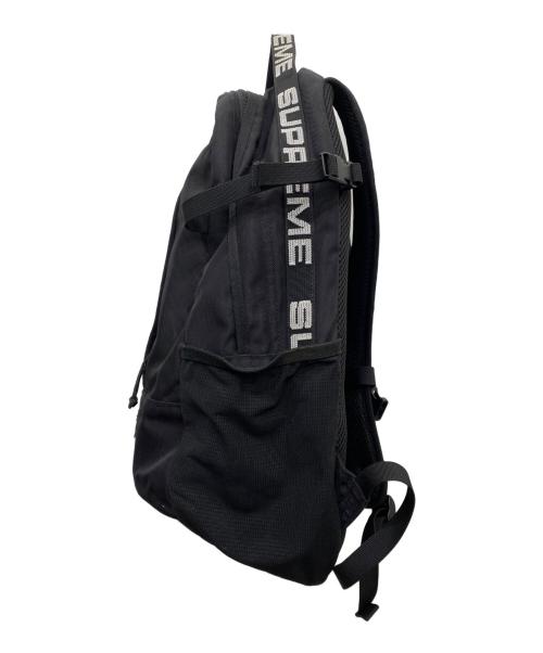 SUPREME（シュプリーム）Supreme (シュプリーム) 18SS Cordura Ripstop Nylon Backpack ブラックの古着・服飾アイテム