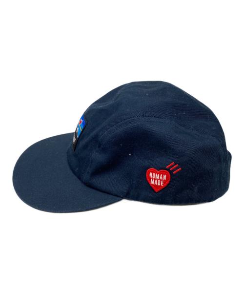 HUMAN MADE（ヒューマンメイド）HUMAN MADE (ヒューマンメイド) 4PANEL TWILL CAP ネイビー サイズ:FREEの古着・服飾アイテム