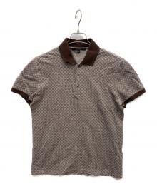 GUCCI（グッチ）の古着「シェリーラインポロシャツ」｜ブラウン