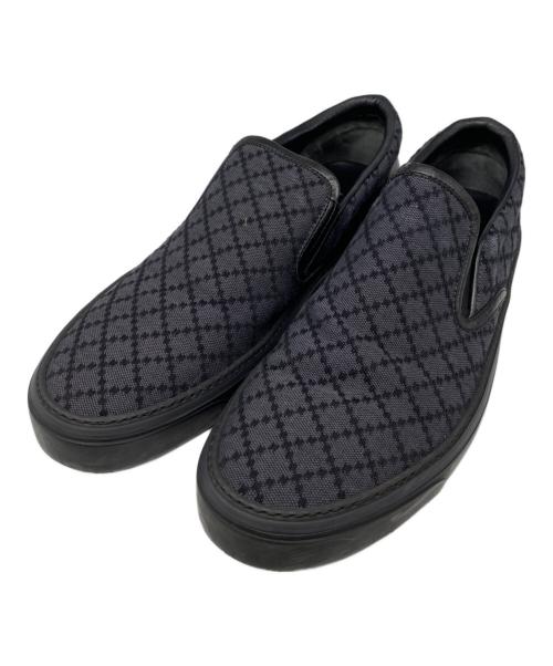 GUCCI（グッチ）GUCCI (グッチ) スリッポン ネイビー サイズ:8の古着・服飾アイテム