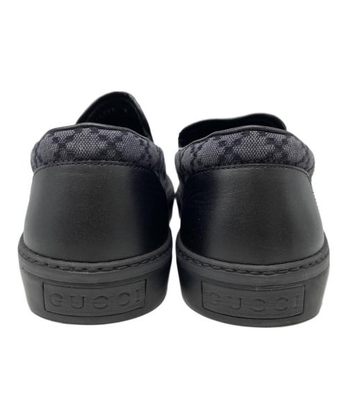 GUCCI（グッチ）GUCCI (グッチ) スリッポン ネイビー サイズ:8の古着・服飾アイテム