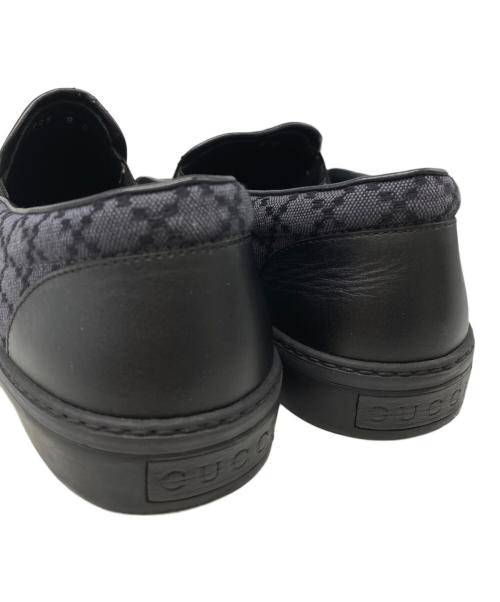 GUCCI（グッチ）GUCCI (グッチ) スリッポン ネイビー サイズ:8の古着・服飾アイテム