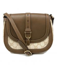 GUCCI（グッチ）の古着「GGスプリームショルダーバッグ」｜ベージュ