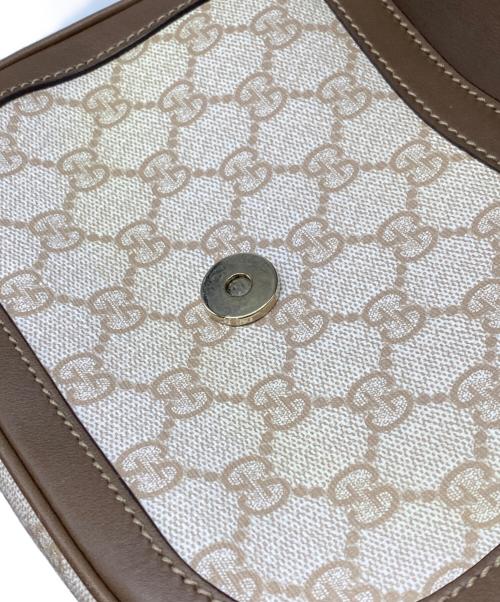 GUCCI（グッチ）GUCCI (グッチ) GGスプリームショルダーバッグ ベージュの古着・服飾アイテム