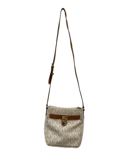 MICHAEL KORS（マイケル・コース）MICHAEL KORS (マイケル・コース) ショルダーバッグ ベージュの古着・服飾アイテム