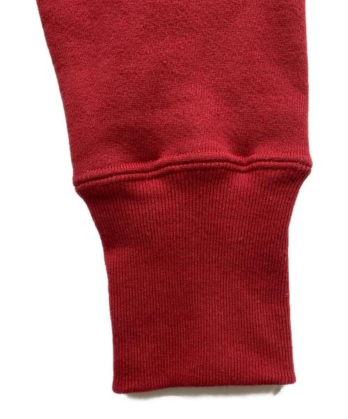Champion REVERSE WEAVE（チャンピオン リバース ウィーブ）Champion REVERSE WEAVE (チャンピオン リバース ウィーブ) カレッジロゴクルーネックスウェット レッド サイズ:S 未使用品の古着・服飾アイテム