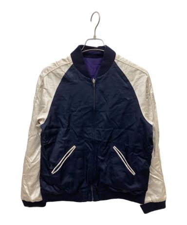 中古・古着通販】MARKA (マーカ) スカジャン ネイビー×パープル サイズ