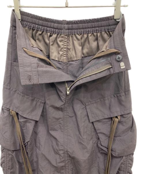 STUDIOUS（ステュディオス）STUDIOUS (ステュディオス) Drawstring Cargo Skirt ブラウン サイズ:1の古着・服飾アイテム