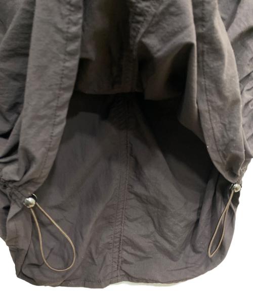 STUDIOUS（ステュディオス）STUDIOUS (ステュディオス) Drawstring Cargo Skirt ブラウン サイズ:1の古着・服飾アイテム
