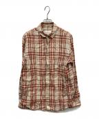 nestrobe confectネストローブ コンフェクト）の古着「リネンシャツ」｜ベージュ