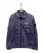 STONE ISLANDストーンアイランド）の古着「Garment-Dyed Zip-Up Jacket」｜ネイビー
