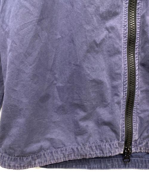 STONE ISLAND（ストーンアイランド）STONE ISLAND (ストーンアイランド) Garment-Dyed Zip-Up Jacket ネイビー サイズ:Lの古着・服飾アイテム