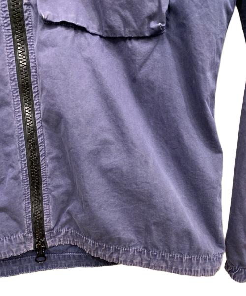 STONE ISLAND（ストーンアイランド）STONE ISLAND (ストーンアイランド) Garment-Dyed Zip-Up Jacket ネイビー サイズ:Lの古着・服飾アイテム