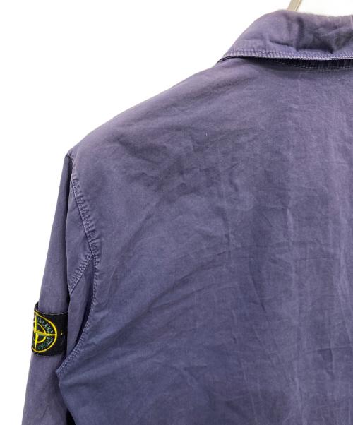 STONE ISLAND（ストーンアイランド）STONE ISLAND (ストーンアイランド) Garment-Dyed Zip-Up Jacket ネイビー サイズ:Lの古着・服飾アイテム