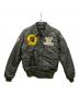 ALPHA INDUSTRIES（アルファインダストリーズ）の古着「フライトジャケット」｜カーキ