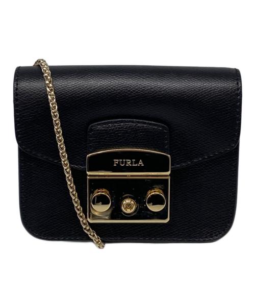 FURLA（フルラ）FURLA (フルラ) ショルダーバッグ ブラックの古着・服飾アイテム