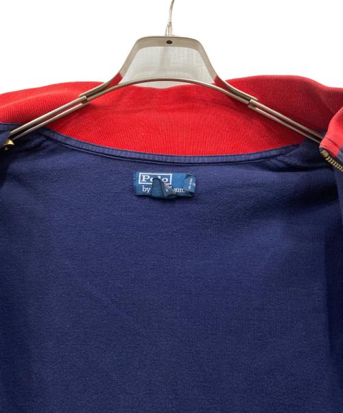 POLO RALPH LAUREN（ポロ・ラルフローレン）POLO RALPH LAUREN (ポロ・ラルフローレン) スウェット地ジャケット ネイビー サイズ:XLの古着・服飾アイテム