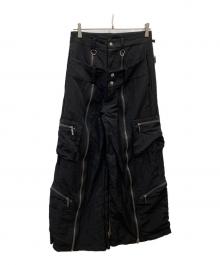 start exceed end（スタートエクシードエンド）の古着「ギミックパンツ」｜ブラック