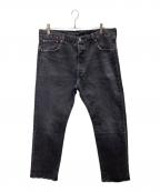 LEVI'Sリーバイス）の古着「501デニムパンツ」｜ブラック