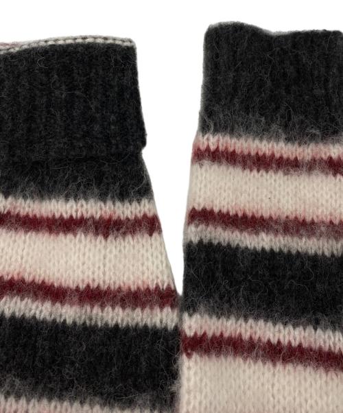 ALANUI（アラヌイ）ALANUI (アラヌイ) Grunge Stripes Sweater ブラック サイズ:XLの古着・服飾アイテム