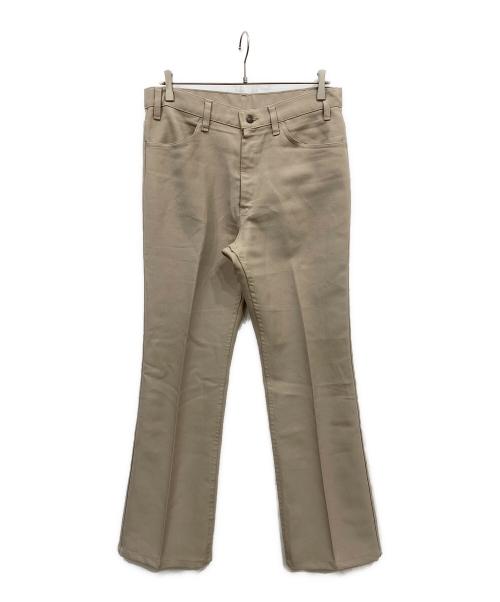LEVI'S（リーバイス）LEVI'S (リーバイス) 70'sスタプレフレアスラックス ベージュ サイズ:W34の古着・服飾アイテム