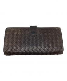 BOTTEGA VENETA（ボッテガベネタ）の古着「長財布」｜ブラウン