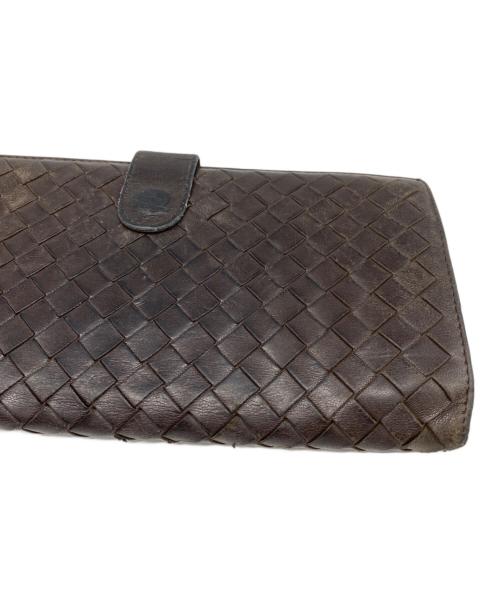 BOTTEGA VENETA（ボッテガベネタ）BOTTEGA VENETA (ボッテガベネタ) 長財布 ブラウンの古着・服飾アイテム