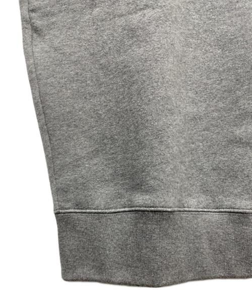 maison kitsune（メゾンキツネ）maison kitsune (メゾンキツネ) BOLD FOX HEAD PATCH COMFORT SWEATSHIRT グレー サイズ:Lの古着・服飾アイテム