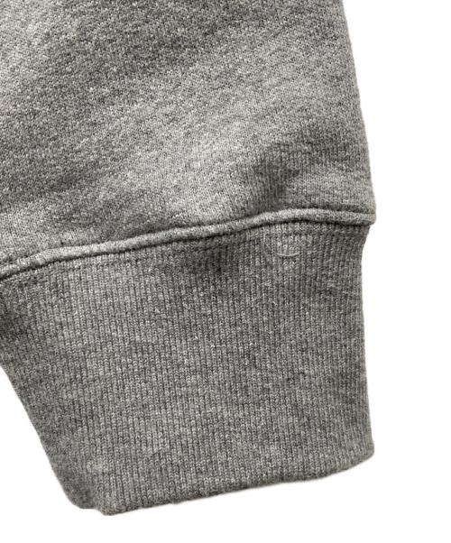 maison kitsune（メゾンキツネ）maison kitsune (メゾンキツネ) BOLD FOX HEAD PATCH COMFORT SWEATSHIRT グレー サイズ:Lの古着・服飾アイテム