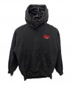 KEBOZケボズ）の古着「刺繍パーカー」｜ブラック