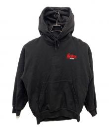 KEBOZ（ケボズ）の古着「刺繍パーカー」｜ブラック