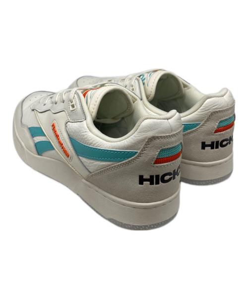 REEBOK（リーボック）REEBOK (リーボック) CAM HICKS ローカットスニーカー ホワイト×スカイブルー サイズ:28の古着・服飾アイテム