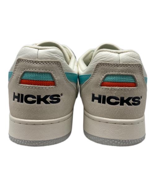 REEBOK（リーボック）REEBOK (リーボック) CAM HICKS ローカットスニーカー ホワイト×スカイブルー サイズ:28の古着・服飾アイテム