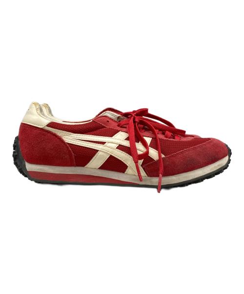 Onitsuka Tiger（オニツカタイガー）Onitsuka Tiger (オニツカタイガー) ローカットスニーカー レッド サイズ:25.0の古着・服飾アイテム