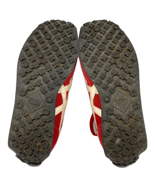 Onitsuka Tiger（オニツカタイガー）Onitsuka Tiger (オニツカタイガー) ローカットスニーカー レッド サイズ:25.0の古着・服飾アイテム