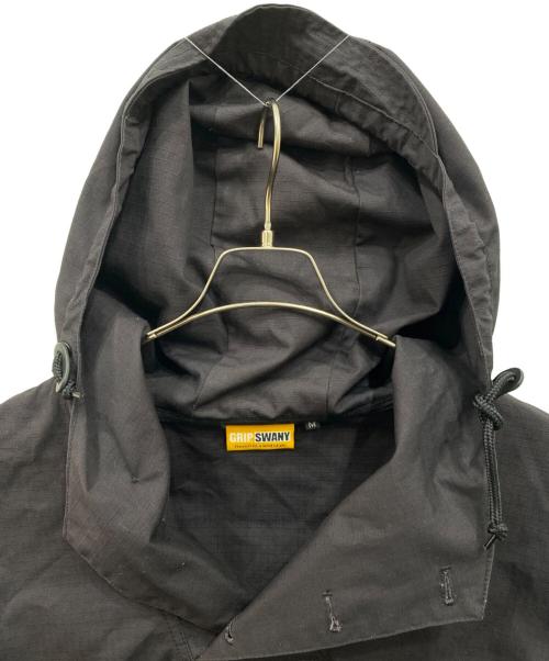 GRIP SWANY（グリップスワニー）GRIP SWANY (グリップスワニー) アノラックパーカー ブラック サイズ:Mの古着・服飾アイテム