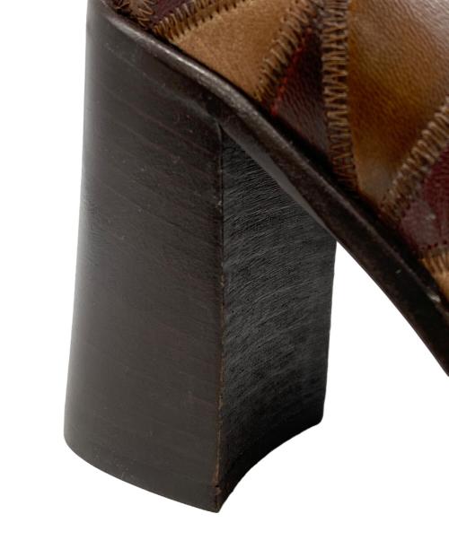 MIU MIU（ミュウミュウ）MIU MIU (ミュウミュウ) パンプス ブラウン サイズ:37の古着・服飾アイテム