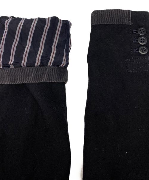 COMME des GARCONS HOMME（コムデギャルソン オム）COMME des GARCONS HOMME (コムデギャルソン オム) 縮絨ウールジャケット ブラック サイズ:Mの古着・服飾アイテム