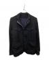 COMME des GARCONS HOMME（コムデギャルソン オム）の古着「縮絨ウールジャケット」｜ブラック