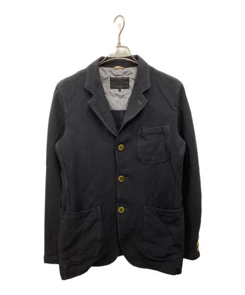 COMME des GARCONS（コムデギャルソン）COMME des GARCONS (コムデギャルソン) ポリ縮絨製品染めテーラードジャケット ブラック サイズ:Mの古着・服飾アイテム