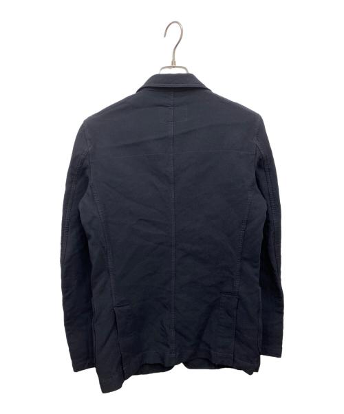 COMME des GARCONS（コムデギャルソン）COMME des GARCONS (コムデギャルソン) ポリ縮絨製品染めテーラードジャケット ブラック サイズ:Mの古着・服飾アイテム