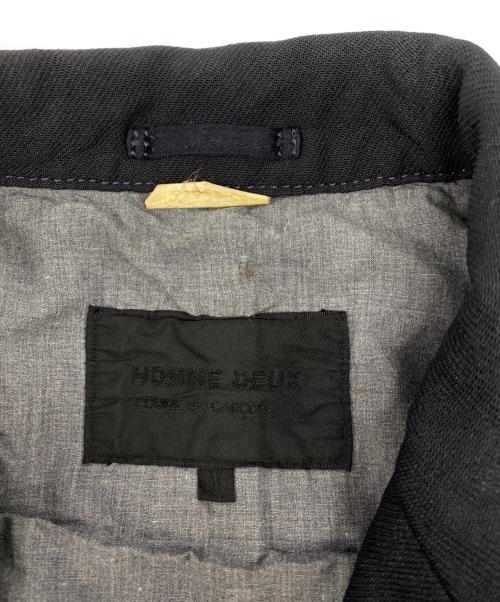 COMME des GARCONS（コムデギャルソン）COMME des GARCONS (コムデギャルソン) ポリ縮絨製品染めテーラードジャケット ブラック サイズ:Mの古着・服飾アイテム