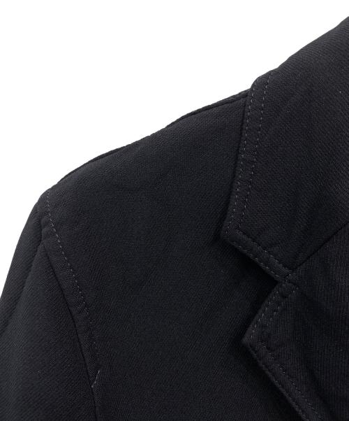 COMME des GARCONS（コムデギャルソン）COMME des GARCONS (コムデギャルソン) ポリ縮絨製品染めテーラードジャケット ブラック サイズ:Mの古着・服飾アイテム