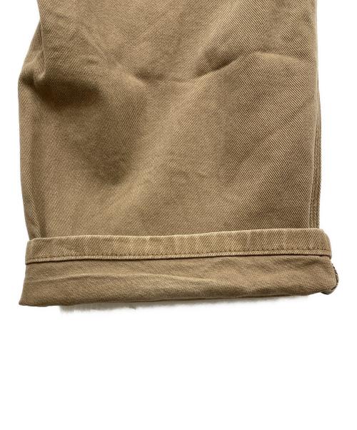 butter（バター）butter (バター) バギーデニムパンツ ブラウン サイズ:34の古着・服飾アイテム