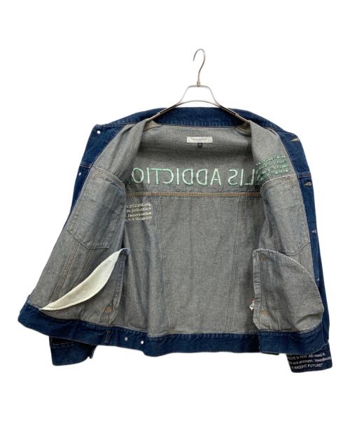 GALLIS ADDICTION（ガリスアディクション）GALLIS ADDICTION (ガリスアディクション) デニムジャケット インディゴ サイズ:3の古着・服飾アイテム