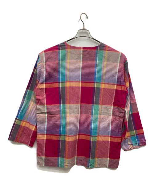 orSlow（オアスロウ）orSlow (オアスロウ) リネン混シャツ ピンク サイズ:4の古着・服飾アイテム