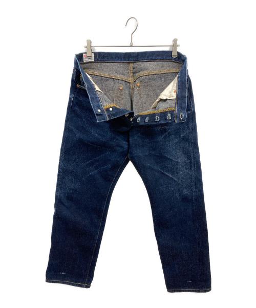 ONI DENIM（オニデニム）ONI DENIM (オニデニム) 22oz 天然藍歌舞伎耳 すっきりストレート デニムパンツ インディゴ サイズ:38の古着・服飾アイテム