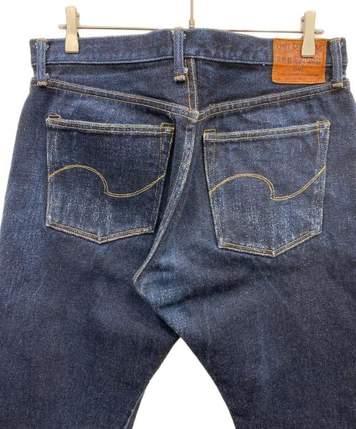 ONI DENIM（オニデニム）ONI DENIM (オニデニム) 22oz 天然藍歌舞伎耳 すっきりストレート デニムパンツ インディゴ サイズ:38の古着・服飾アイテム