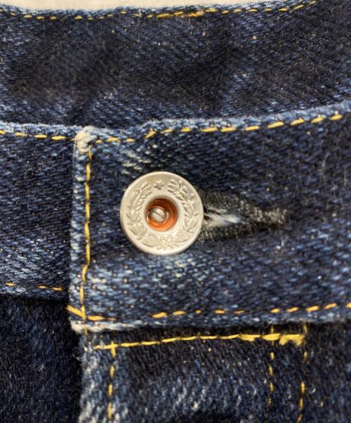 ONI DENIM（オニデニム）ONI DENIM (オニデニム) 22oz 天然藍歌舞伎耳 すっきりストレート デニムパンツ インディゴ サイズ:38の古着・服飾アイテム